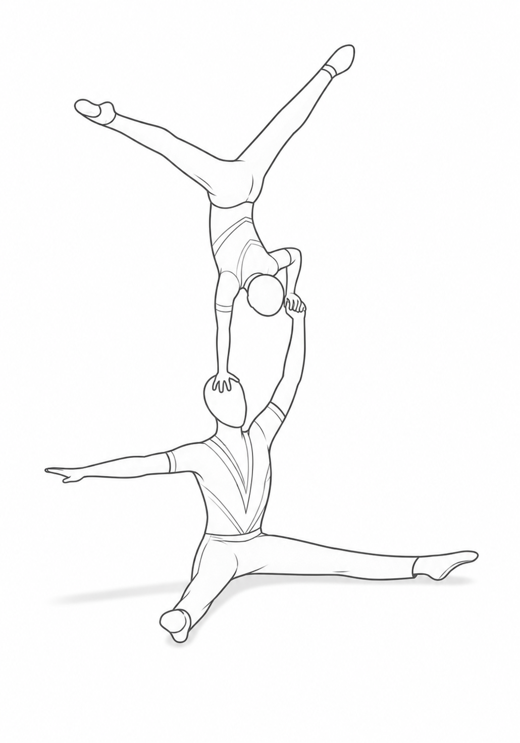 Head Wobble Block Combined Set | Acrobatic Gymnastics Training Blocks | Bloxx