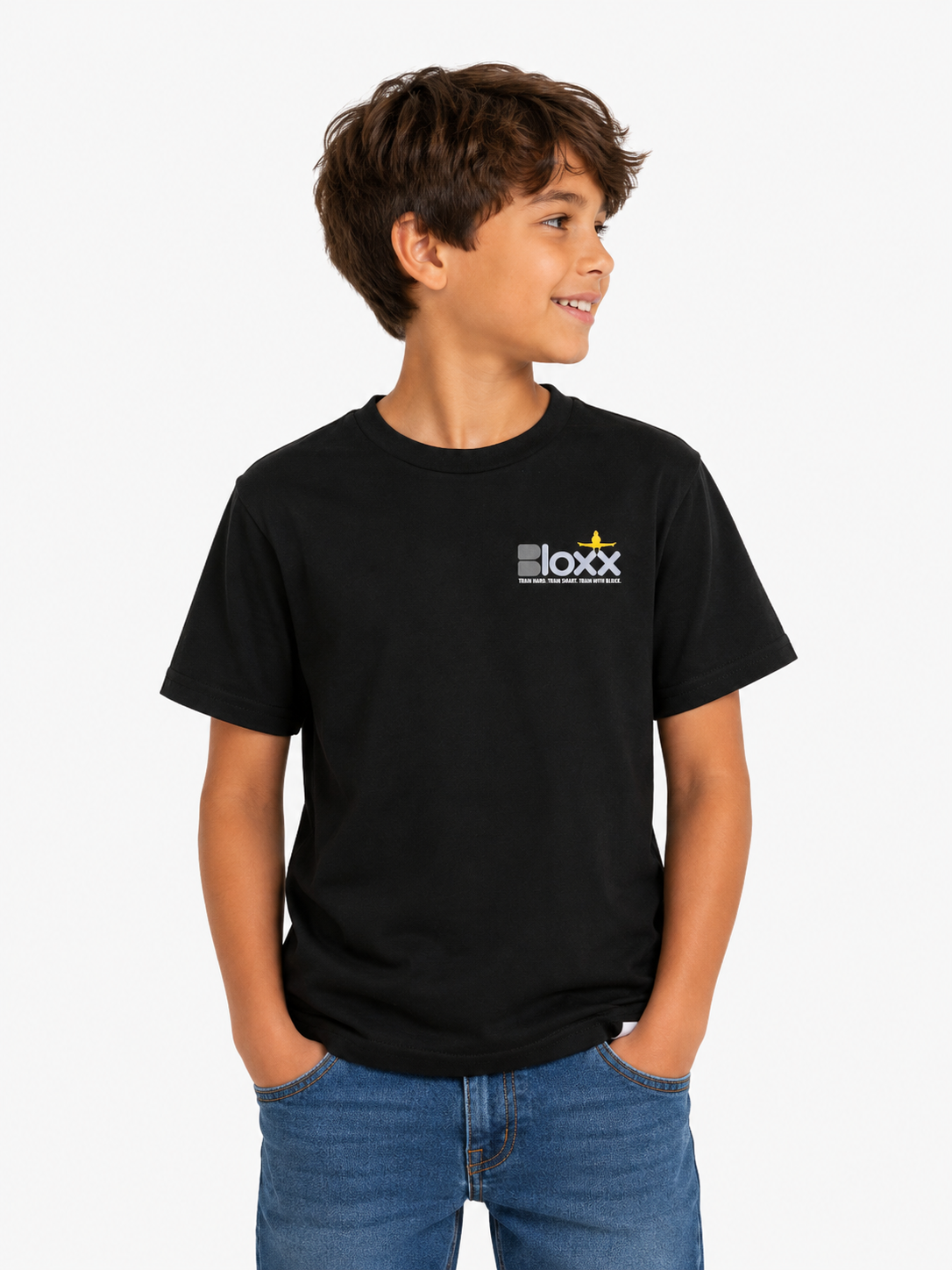 FREE GIFT - Bloxx Kids Black Tshirt Age 7-8