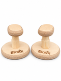 Gymnastics Handstand Trainer Blocks – Wooden Round Base Short 14cm | Bloxx