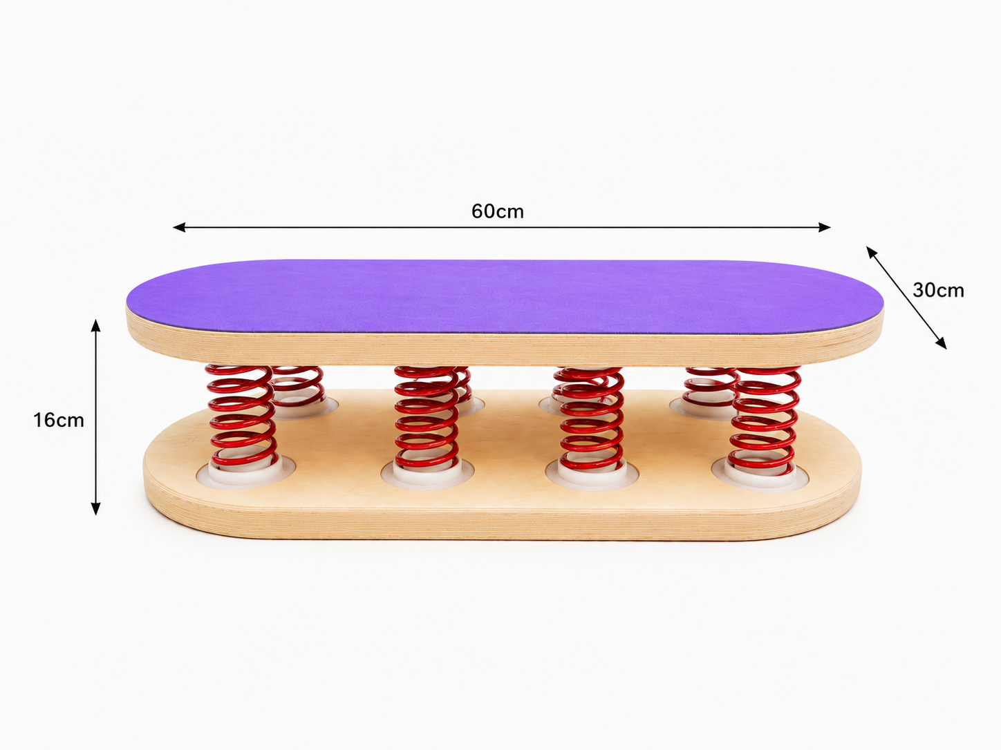 Bloxx Wide Wobble Board | Acro | Cheer | Gymnastics Training