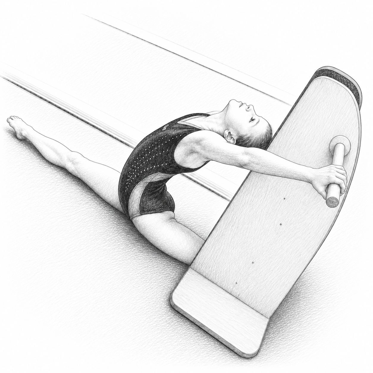 Bloxx Hip Flexor Stretcher - Single Bar